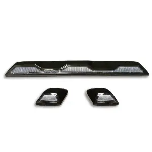 Recon Truck Accessories - 264158CL | Recon 3 Piece Set Clear Cab Roof Light Lens with Amber LED’s (2020-2024 Silverado, Sierra 2500 HD, 3500 HD| Replaces OEM factory installed cab roof lights) - Image 14