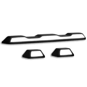 Recon Truck Accessories - 264158CLHPWH | Recon 3 Piece Set Clear Lens Cab Roof Light Set 2-Way Front & Rear Facing Ultra High-Power White LEDs (2020-2024 Silverado, Sierra 2500 HD, 3500 HD Replaces OEM factory installed cab roof lights) - Image 9