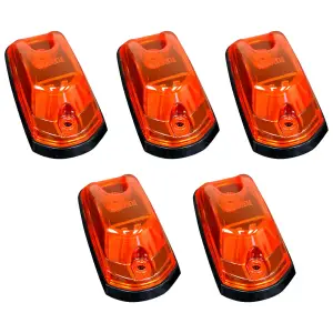 Recon Truck Accessories - 264342AMHPAM | Recon 5 Piece Amber Cab Roof Light Set 2-Way Front & Rear Facing Ultra High-Power Amber LEDs (2017-2024 F250, F350 Super Duty | DID NOT come with factory installed cab roof lights) - Image 11