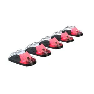 Recon Truck Accessories - 264342CLRGB | Recon 5 Piece Cab Roof Light Set Clear Lens with RGB (Multi-Colored) High-Power LED's (2017-2022 F250, F350 Super Duty| DID NOT come with factory installed cab roof lights) - Image 16