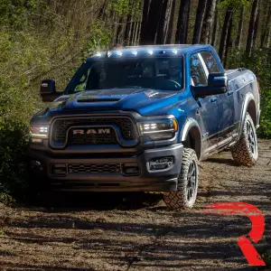 Recon Truck Accessories - 264345WHBK | Recon 5 Piece Cab Roof Light Set LED Smoked Lens in White (2019-2024 Ram 2500, 3500 | Fresh Install Only) - Image 6