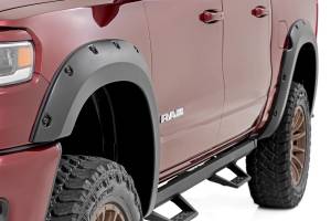 Rough Country - F-D319205-RCGB | Rough Country Pocket Fender Fender For Ram 1500 2/4WD (2025-2025) | Gloss Black - Image 5