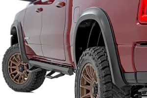 Rough Country - S-D319205 | Rough Country Pocket Fender Fender For Sport Ram 1500 2/4WD (2025-2025) | Gloss Black - Image 2