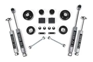 BDS1401H | BDS Suspension 2 Inch Lift Kit With Coil Spacer For Jeep Wrangler JK 2 Door (2007-2011) | NX2 Nitro Series Shock