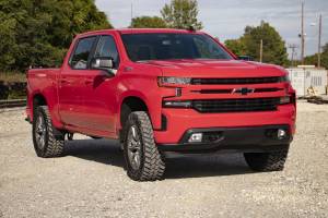 Rough Country - 28857RED | Rough Country 3.5 Inch Lift Kit For GMC Sierra 1500 2WD/4WD (2019-2024) | Red Finish, Rear Mono-Leaf Spring, Vertex Coilovers With V2 Rear Shocks - Image 5