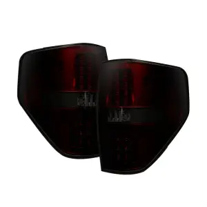 264168RBK | Recon Tail Lights LED in Dark Red Smoked (2009-2014 F150 & Raptor)