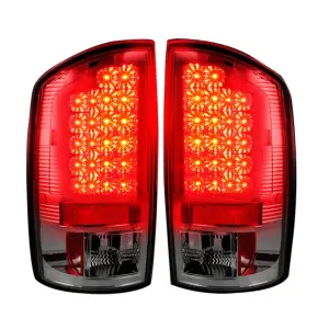 Recon Truck Accessories - 264171CL | Recon LED Tail Lights in Clear (2002-2006 Ram 1500 | 2003-2006 Ram 2500, 3500) - Image 1