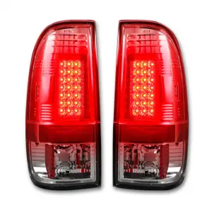 Recon Truck Accessories - 264172CL | Recon Tail Lights LED in Clear (1997-2003 F150 |1999-2007 F250, F350 ) - Image 1