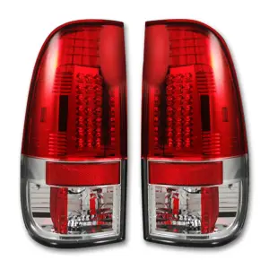 Recon Truck Accessories - 264172RD | Recon Tail Lights LED in Red (1997-2003 F150 |1999-2007 F250, F350 ) - Image 1