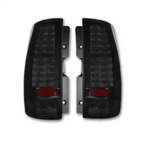 Recon Truck Accessories - 264174BK | Recon Tail Lights LED Smoked (2007-2013 Suburban, Tahoe, Yukon) - Image 1