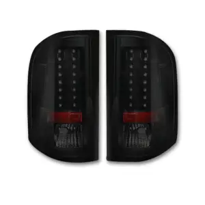 264175BK | Recon Tail Lights LED in Smoked (2007-2013 Silverado 1500, 2500, 3500 SRW | 2007-2014 Silverado, Sierra 3500 DRW)