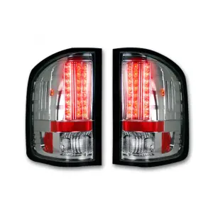 264175CL | Recon Tail Lights LED Clear (2007-2013 Silverado 1500, 2500, 3500 SRW | 2007-2014 Silverado, Sierra 3500 DRW)