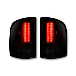 Recon Truck Accessories - 264175RBK | Recon Tail Lights LED in Dark Red Smoked (2007-2013 Silverado 1500, 2500, 3500 SRW | 2007-2014 Silverado, Sierra 3500 DRW) - Image 2