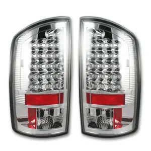 264179CL | Recon Tail Lights LED in Clear (2007-2008 Ram 1500 | 2007-2009 Ram 2500, 3500)