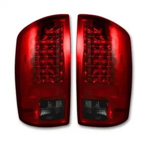 Recon Truck Accessories - 264179RD | Recon Tail Lights LED in Red (2007-2008 Ram 1500 | 2007-2009 Ram 2500, 3500) - Image 1