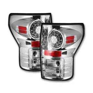 Recon Truck Accessories - 264188CL | Recon Tail Lights LED in Clear (2007-2013 Tundra) - Image 1