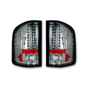 264189CL | Recon Tail Lights LED in Clear (2007-2013 Sierra 1500 | 2007-2013 Sierra 2500 HD, 3500 HD)