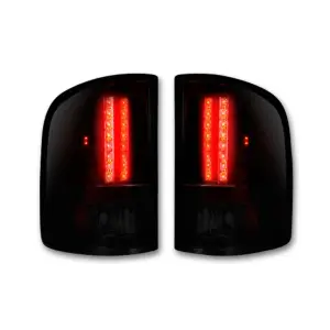 Recon Truck Accessories - 264189RBK | Recon Tail Lights LED in Dark Red Smoked (2007-2013 Sierra 1500 | 2007-2013 Sierra 2500 HD, 3500 HD) - Image 2