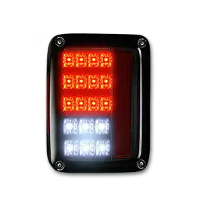 Recon Truck Accessories - 264234BK | Recon Tail Lights LED in Smoked (2007-2018 Wrangler JK) - Image 3