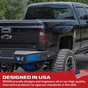 Recon Truck Accessories - 264238BK | Recon (Replaces OEM Halogen Only) Tail Lights OLED in Smoked (2014-2018 Silverado 1500 | 2014-2019 Silverado 2500, 3500 | 2015-2019 Sierra 3500 DRW) - Image 4