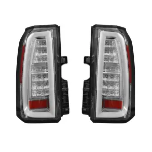 Recon Truck Accessories - 264277CL | Recon OLED Bar Tail Lights OLED in Clear (2015-2020 Suburban, Tahoe) - Image 1