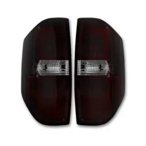 Recon Truck Accessories - 264288RBK | Recon LED Tail Lights in Dark Red Smoked (2014-2021 Tundra) - Image 1