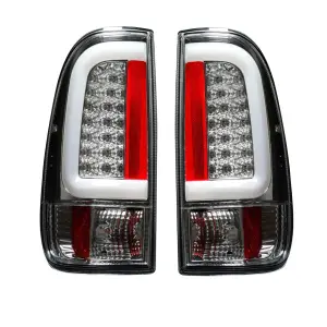 264292CL | Recon Tail Lights OLED Scanning OLED in Clear (1997-2003 F150 |1999-2007 F250, F350 Super Duty)