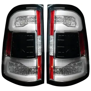 Recon Truck Accessories - 264338LEDCLX | Recon (Replaces OEM LED w/ NO Blind Spot Sensor) OLED Tail Lights in Clear (2019-2023 Ram 1500) - Image 2