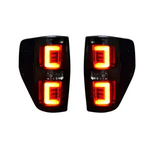 Recon Truck Accessories - 264368BK | Recon Tail Lights OLED in Smoked (2009-2014 F150 & Raptor) - Image 2