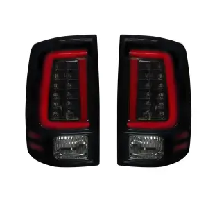 Recon Truck Accessories - 264369BK | Recon (Replaces OEM Halogen) Tail Lights OLED in Smoked (2009-2023 Ram 1500 Classic | 2010-2018 Ram 2500, 3500) - Image 3