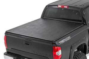 Rough Country - 41714551 | Rough Country Soft Tri-Fold Bed Cover | 5'7" Bed | Toyota Tundra 2WD/4WD (2007-2025) - Image 2