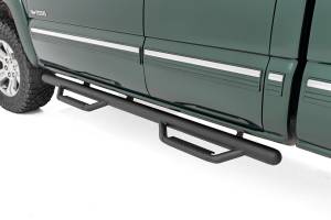 RCC9989QCA | Rough Country Cab Length Nerf Steps (1999-2006 Silverado, Sierra 1500 2WD/4WD | Crew Cab | 6'6" Bed)