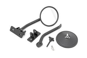 10519A | Rough Country Round Trail Mirror | Jeep Wrangler JK/Wrangler Unlimited  (2007-2018)