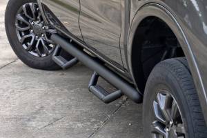 RCF1981CCA | Rough Country Cab Length Nerf Steps (2019-2024 Ranger 2WD/4WD | Crew Cab)