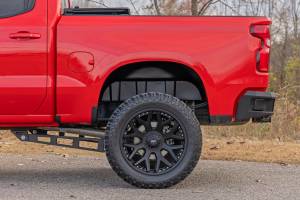 Rough Country - 4519A | Rough Country Rear Wheel Well Liners For Chevy Silverado 1500 2WD/4WD (2019-2024) - Image 4