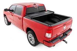 Rough Country - 41309650 | Rough Country Soft Tri-Fold Bed Cover | 6'4" Bed | Ram 1500 (19-25) / 1500 TRX (21-24) - Image 3