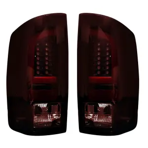 Recon Truck Accessories - 264371RBK | Recon OLED Tail Lights in Dark Red Smoked (2002-2006 Ram 1500 | 2003-2006 Ram 2500, 3500) - Image 2