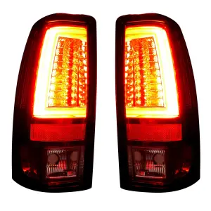 Recon Truck Accessories - 264373RBK | Recon Tail Lights OLED in Dark Red Smoked (1999-2007 Silverado, Sierra 1500, 2500, 3500) - Image 2