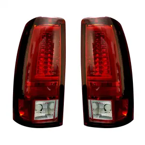 Recon Truck Accessories - 264373RD | Recon Tail Lights OLED in Red (1999-2007 Silverado, Sierra 1500, 2500, 3500) - Image 2