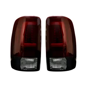 Recon Truck Accessories - 264377RBK | Recon Tail Lights OLED in Dark Red Smoked (2000-2006 Suburban, Tahoe, Yukon) - Image 2