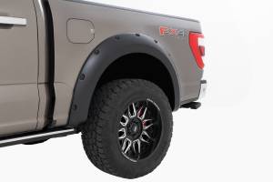 Rough Country - F-F20911B-RCGB | Rough Country Pocket Fender Flares For Ford F-150 2WD/4WD (2021-2024) | Gloss Black - Image 4