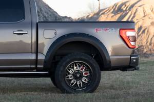 Rough Country - F-F20911B-RCGB | Rough Country Pocket Fender Flares For Ford F-150 2WD/4WD (2021-2024) | Gloss Black - Image 6