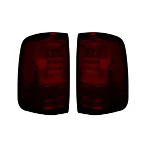 Recon Truck Accessories - 264378RD | Recon Tail Lights OLED in Red (2004-2008 F150) - Image 1