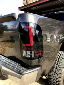 Recon Truck Accessories - 264389BK | Recon Tail Lights OLED in Smoked (2007-2013 Sierra 1500, 2500, 3500) - Image 2