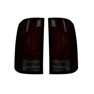 264389RBK | Recon Tail Lights OLED in Dark Red Smoked (2007-2013 Sierra 1500, 2500, 3500)