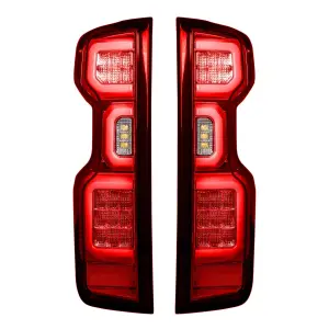 Recon Truck Accessories - 264397LEDRD | Recon (Replaces OEM LED) Tail Lights OLED in Red (2019-2023 Silverado 1500 | 2020-2023 Silverado 2500, 3500) - Image 3