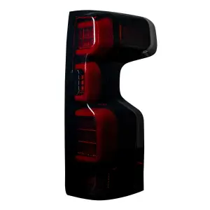 Recon Truck Accessories - 264397RBK | Recon (Replaces OEM Halogen) Tail Lights OLED in Dark Red Smoked (2019-2023 Silverado 1500 | 2020-2023 Silverado 2500, 3500) - Image 3