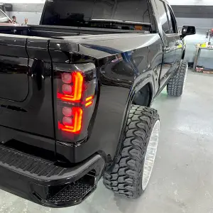 Recon Truck Accessories - 264398BK | Recon (Replaces OEM Halogen) Tail Lights OLED in Smoked (2019-2023 Sierra 1500 | 2020-2023 Sierra 2500, 3500) - Image 12