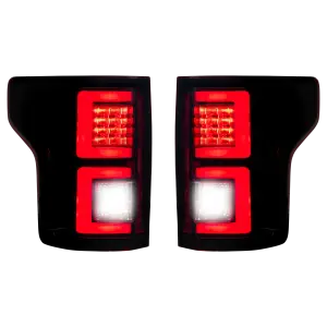 Recon Truck Accessories - 264468RBK | Recon (Replaces OEM Halogen) OLED Tail Lights in Dark Red Smoked (2018-2020 F150) - Image 6