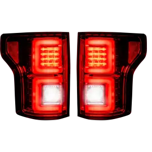 Recon Truck Accessories - 264468RD | Recon (Replaces OEM Halogen) OLED Tail Lights OLED Red (2018-2020 F150) - Image 2